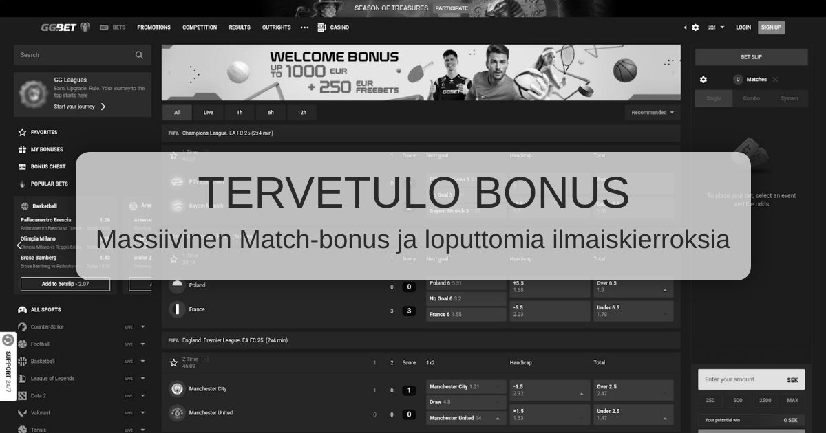 GGBet Casino: Suomalainen Nettikasino