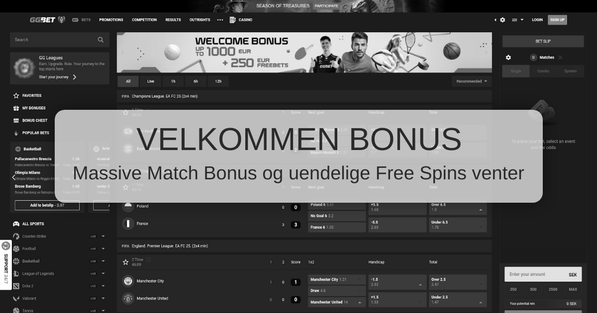 GGBet Casino: Danske Casino Spil